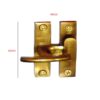 Brass Fastener 62mm #2586 Polish Brass - Image 2