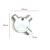 Cast Iron 3 Way Junction Box 100x80xPipe size 19mm #2983 - Image 2