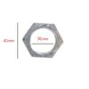 Sheet Iron Chuck Nut OD40xID 30mm #3079 - Image 2