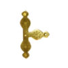 Brass Corner / Plate 80x45mm #3116
