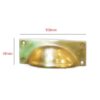 Brass Drawer Cabinet Pull 100mm #985 (Set of 4 Pcs) - Image 2