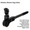 Cast Iron Shutter Dogs shutter fixer Tiebacks Figural Little French Girl Woman Luikvastzetter Hatch holder Shutter Dog 85mm Smeedijzer Zwart #2552 - Image 3