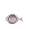 Brass Tea Strainer Fish Design with Drop-Dip Cup 195mm #3798 Vintage style - Image 5