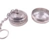 Brass Herbal Tea Diffuser Finger Chain Ring Holding Strainer 42x35mm #3800 Chrome Plating finish - Image 4