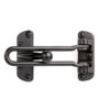 Door Chain Lock for Front Door, Swing Bar Door Lock Chrome,Polish Brass & Black Powder Coated  Finish Alloy Anti-Theft Door Guard Latch for Front and Inside Door Reinforcement Door Stopper for Hotel Home Safety ‎135mm #7022 - Image 3