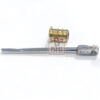 Brass Sash Lock With Key # 7119 - Image 2