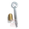 Brass Sash Lock With Key # 7120 - Image 3