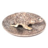 Beautiful Metal Bhagwan Idol Sculpture Statue Murti Metal for Mandir/Office Desk/Car/Multi Purpose (Luck Turtle)  125mm #9052 - Image 4