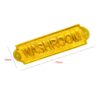 Brass "WASHROOM " Door Sign Plaques for School, Home, Hotel, Office, Store, Parking, Restaurant Polish Brass 175mm #870 - Image 2
