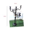 Candle Stand Aluminum 800mm #2768 - Image 2