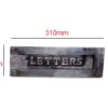 CAST IRON LETTER PLATE VICTORIAN STYLE 310mm #3153 - Image 2