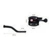 Ironmongery Auto Gate Lock Gate Latch 90mm #3040 - Image 4