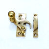 Sash Window Turn Latch Set Brass 65mm #7801 - Image 3