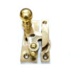 Sash Window Turn Latch Set Brass 65mm #7801 - Image 6