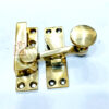 Sash Window Turn Latch Set Brass 70mm #7840 - Image 4