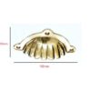 Drawer Puller Brass 100mm #7861 - Image 2