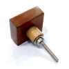 Cabinet Knob Wood & Acrylic 35mm #7919 (Set of 6 Pcs) - Image 2