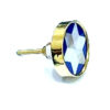 Cabinet Knob Brass & Resin 45mm #7941 (Set of 6 Pcs)