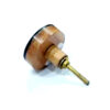 Cabinet Knob Resin & Wood 40mm #7964 (Set of 6 Pcs) - Image 2