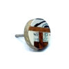 Cabinet Knob Resin & Wood 40mm #7986 (Set of 6 Pcs)