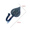 Hand Forged Iron Coat Hook 110mm #8095 - Image 2