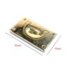 Drawer Puller Brass 90mm #8111 (Set of 4 Pcs) - Image 2