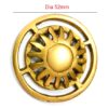 Brass Versace 52mm #6053 - Image 2