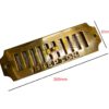 Brass Metal Adjustable Sliding Air Vent Double Brick Hit Grille Cover (Shepton) 200mm #6305 - Image 2