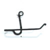 Wrought Iron Metal Toilet Roll Holder for Bathroom Toilet Wall Mount Handmade Bathroom Lavatory Toilet Paper Holder Wall Mount Black Finish 230mm #8182 - Image 3