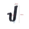Hand forged Iron Hook 90mm #8209 - Image 2