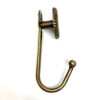 Cast Iron Animal Coat Hook-Large Shell 130mm #8268 Antique Finish - Image 5