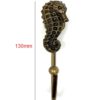 Cast Iron Animal Coat Hook-Seahorse 130mm #8270 Antique Finish - Image 2