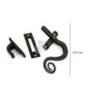 Hand Forge Iron Anvil Monkey Tail Casement Fastener 114mm #8284 - Image 2