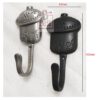 Cast Iron Coat Hook 140mm #8304 - Image 2