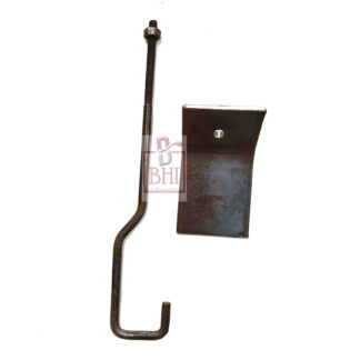 Hand Forged Iron Stair Holder Bracket #8413