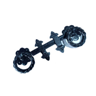 Cast Iron Twist Ring Gate Latch 250mm #8469