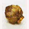 Brass Door Knob Artichoke Vintage Kitchen Dresser Drawer Knobs Simple Cabinet Hardware for Cupboard Drawer Pulls 70mm #8374 - Image 3