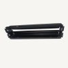 Sheet Iron Wall Vent Grill - Metal Ventilation Grilles - Air Vent Covers for Walls 260mm #8655 Black Powder Coated Finish - Image 2