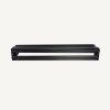 Sheet Iron Wall Vent Grill - Metal Ventilation Grilles - Air Vent Covers for Walls 360mm #8658 Black Powder Coated Finish - Image 2