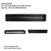 Sheet Iron Wall Vent Grill - Metal Ventilation Grilles - Air Vent Covers for Walls 360mm #8658 Black Powder Coated Finish - Image 4