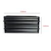 Sheet Iron Wall Vent Grill - Metal Ventilation Grilles - Air Vent Covers for Walls 210mm #8661 Black Powder Coated Finish - Image 3