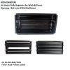 Sheet Iron Wall Vent Grill - Metal Ventilation Grilles - Air Vent Covers for Walls 210mm #8661 Black Powder Coated Finish - Image 5