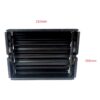 Sheet Iron Wall Vent Grill - Metal Ventilation Grilles - Air Vent Covers for Walls Black Powder Coated Finish 210mm #8663 - Image 3