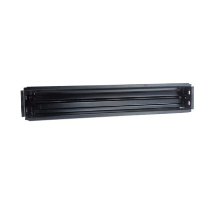 Sheet Iron Wall Vent Grill - Metal Ventilation Grilles - Air Vent Covers for Walls 360mm #8671 Black Powder Coated Finish - Image 3