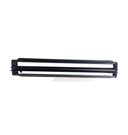 Sheet Iron Wall Vent Grill - Metal Ventilation Grilles - Air Vent Covers for Walls 360mm #8671 Black Powder Coated Finish - Image 4