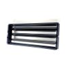 Sheet Iron Wall Vent Grill - Metal Ventilation Grilles - Air Vent Covers for Walls 355mm #8672 Black Powder Coated Finish - Image 2