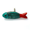 Ceramic Cabinet knob Fish 85mm #8801 (Set of 6 Pcs)