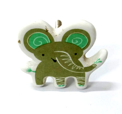 Ceramic Cabinet knob Elephant 45mm #8804 (Set of 6 Pcs) - Image 2