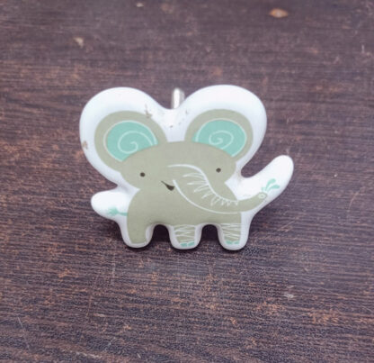 Ceramic Cabinet knob Elephant 45mm #8804 (Set of 6 Pcs) - Image 5
