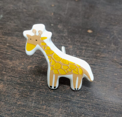 Ceramic Cabinet knob Giraffe 55mm #8805 (Set of 6 Pcs) - Image 3